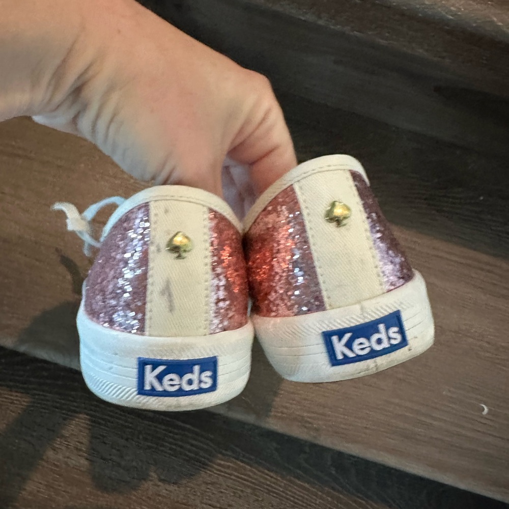 Keds Pink Glitter Sneakers Kate spade - Picture 3 of 4